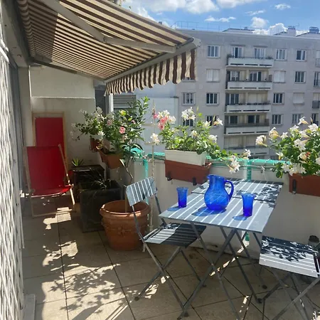 Lejlighed Studio Terrasse Auteuil Roland Garros Paris