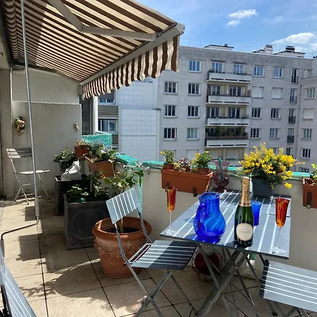 Lejlighed Studio Terrasse Auteuil Roland Garros *
